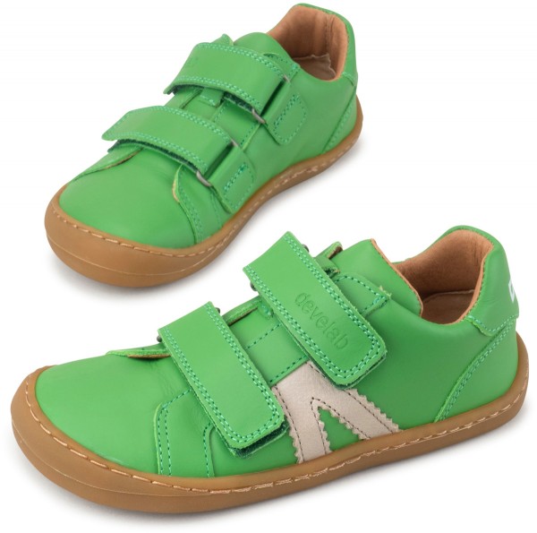 Develab ~ LowCut Sport Sneaker Leder ~ Grün