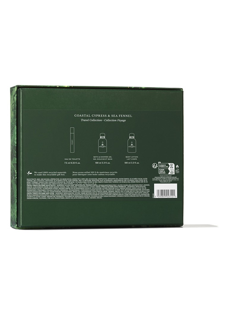 Set de călătorie Molton Brown Coastal Cypress și Sea Fennel - Ediție limitată