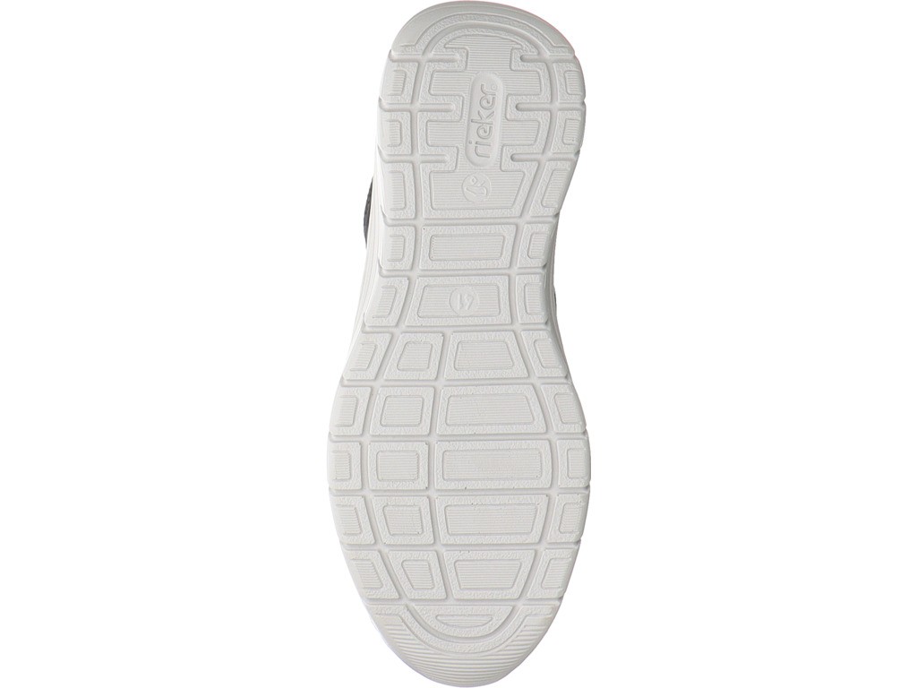 RIEKER Komfort Slipper blau