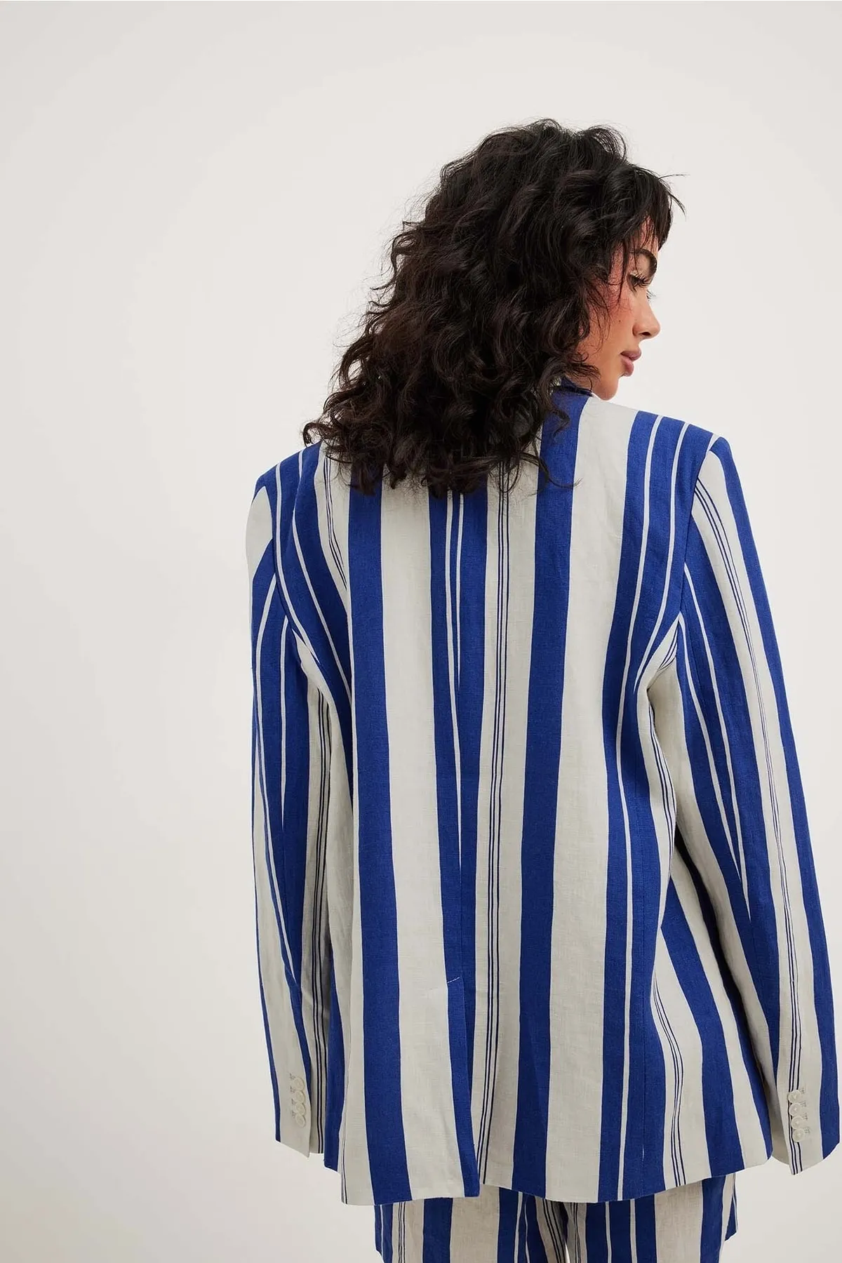 NA-KD  Zweiteiler - Blau - Oversized