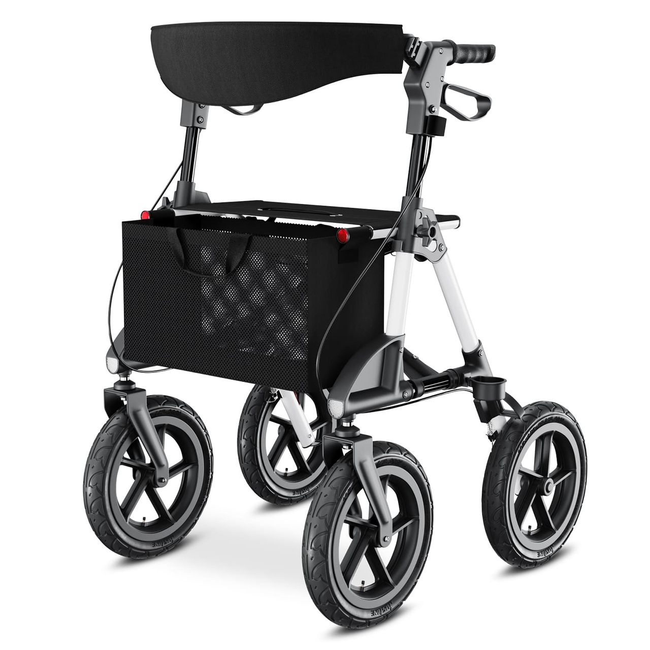 Aktivshop Alu Outdoor Rollator mit Luftbereifung »Komfort« faltbar