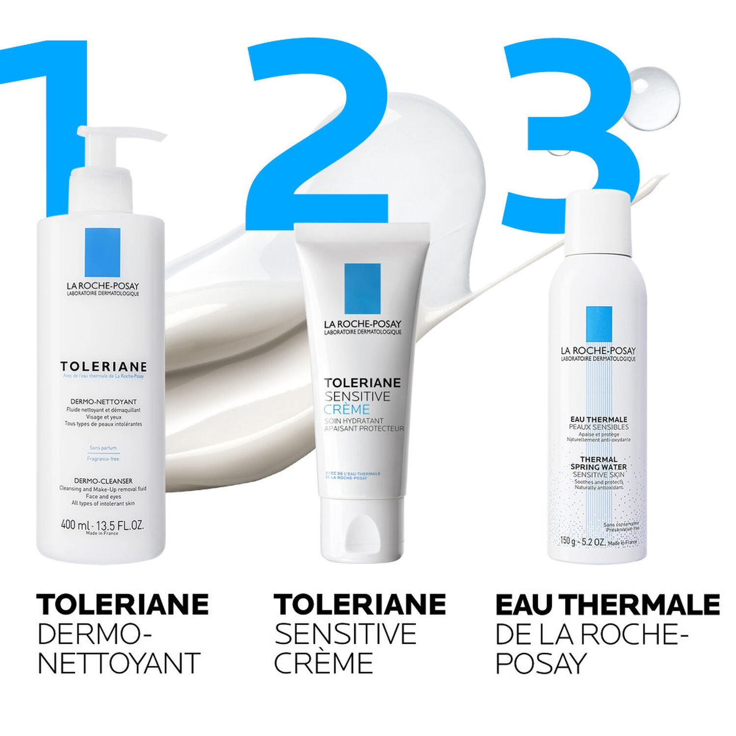 la roche-posay Toleriane Sensitive Crème Soin Hydratant Apaisant Protecteur 40 ml