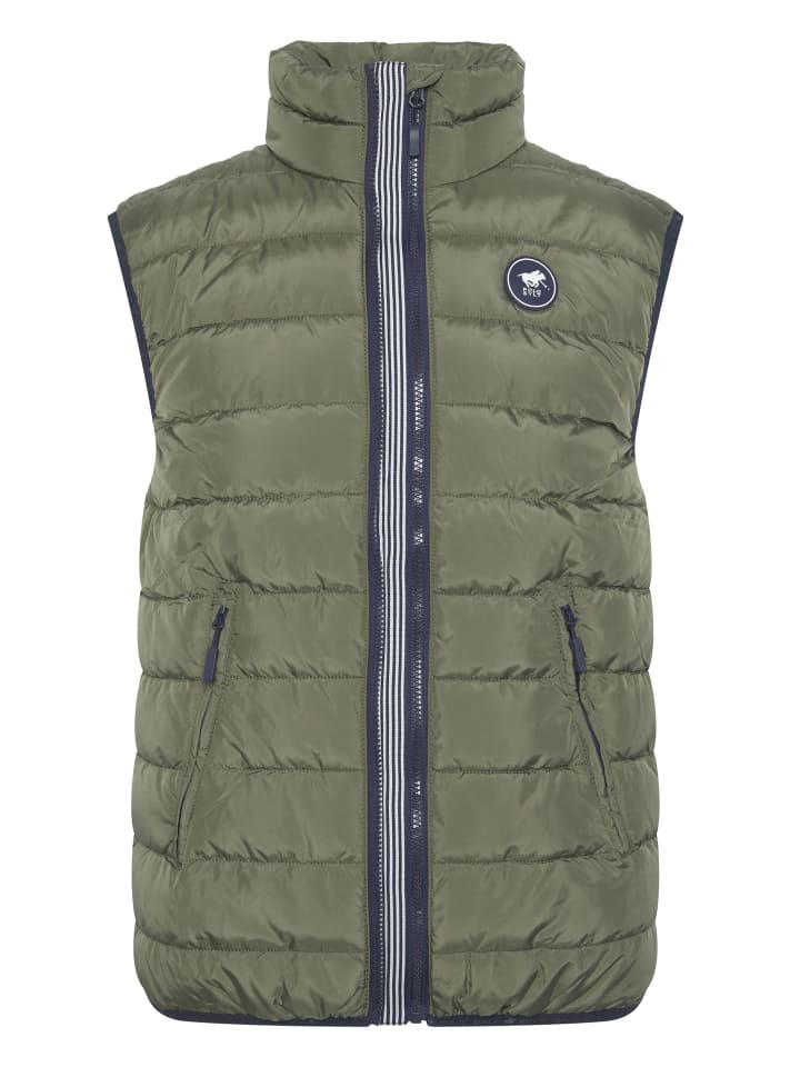 Polo Sylt Steppweste in Grün günstig kaufen