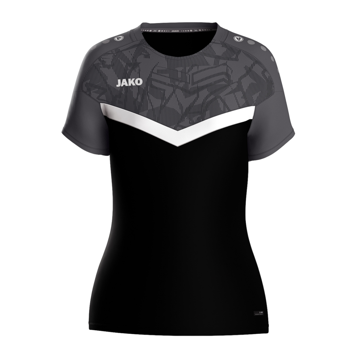 JAKO Iconic T-Shirt Damen Schwarz F801