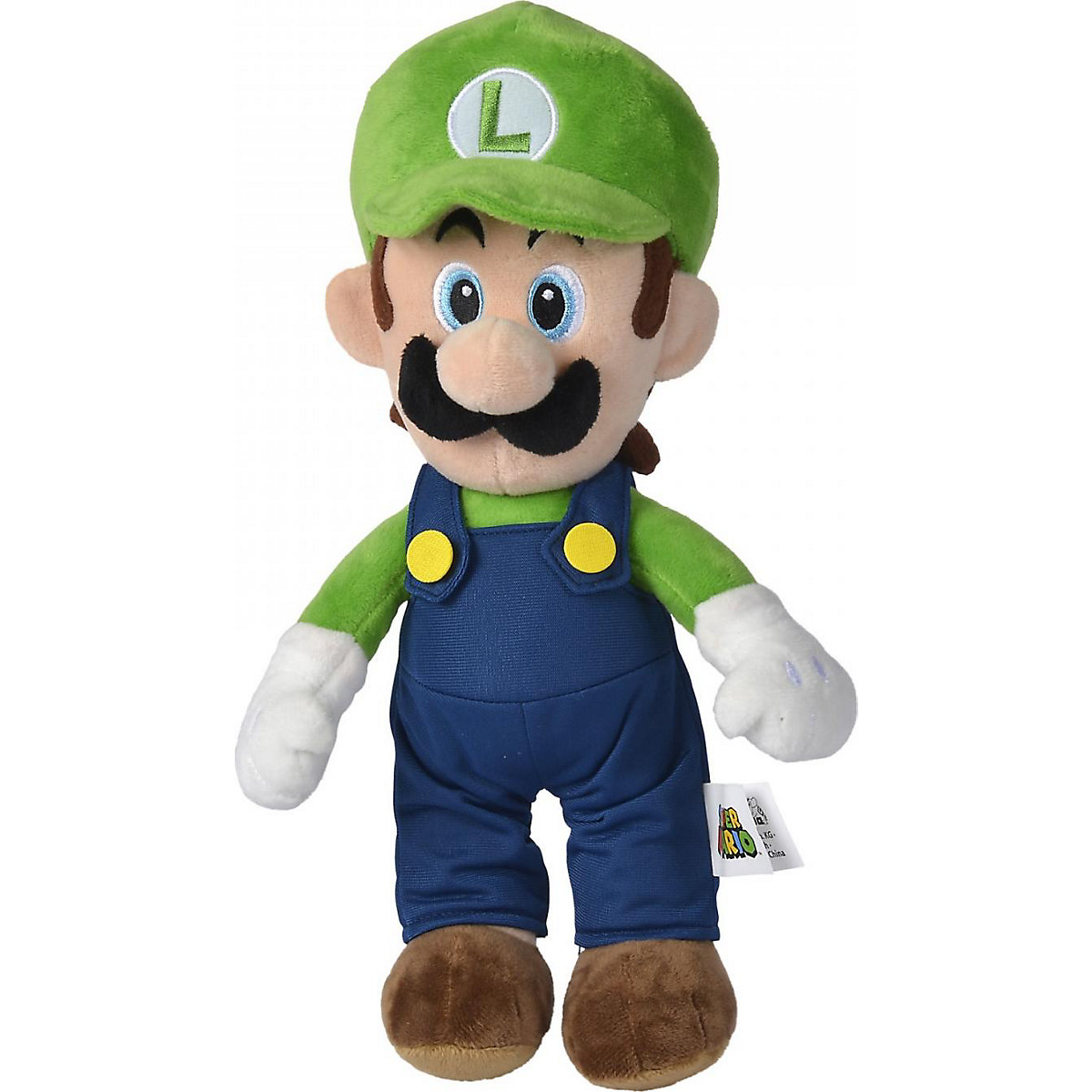 Super Mario Luigi Plüsch, 30cm