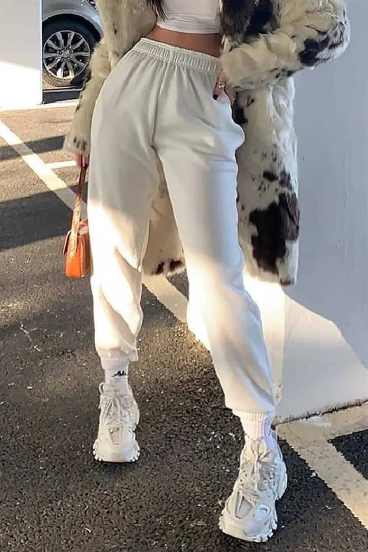 Madmext  Jogginghose - Weiß - Jogger
