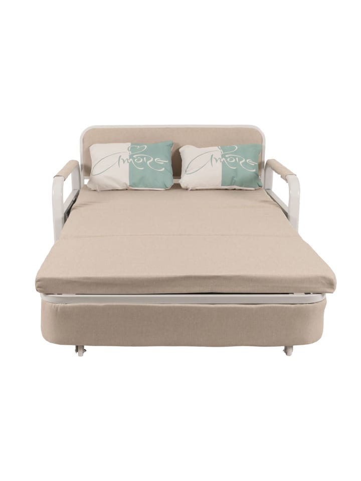 MCW Schlafsofa M83, Stoff/Textil beige günstig kaufen onesize