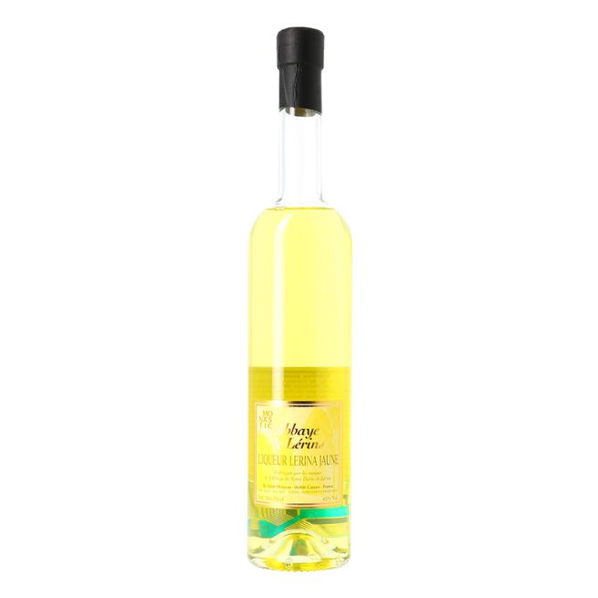 Liqueur de plantes Abbaye de Lérins Lérina Jaune 5 43°