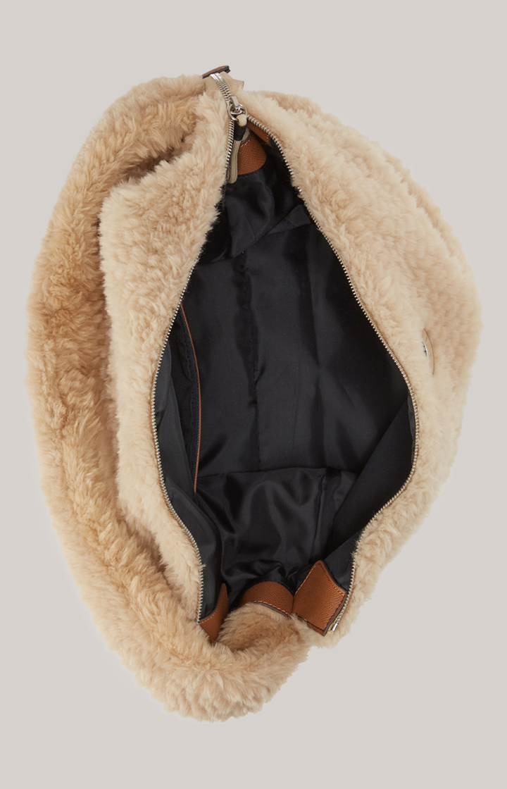 Hobo-Bag Soffice Vivianna in Beige