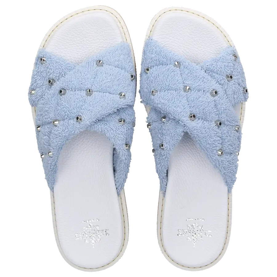 Truman's - Sandalen 9580 Frottee - blau