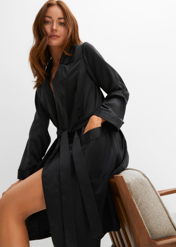 Kimono mit Hemdkragen