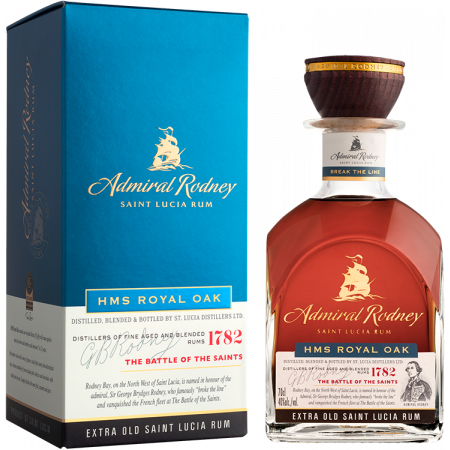 RHUM ADMIRAL RODNEY - HMS ROYAL OAK - EN ETUI