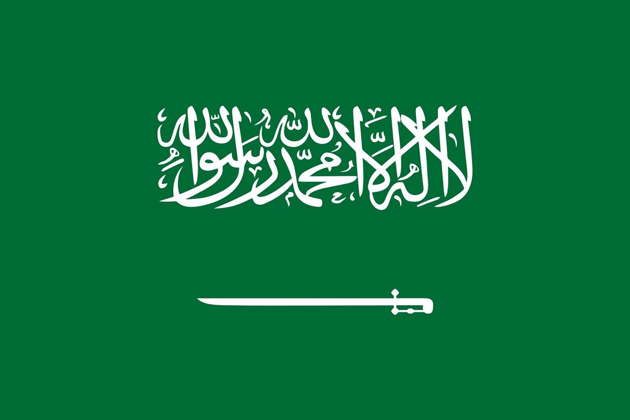 trends4cents XXL Flagge Saudi Arabien 250 x 150 cm mit 2 Ösen 100g/m² Stoffgewicht Hissfahne Hissflagge