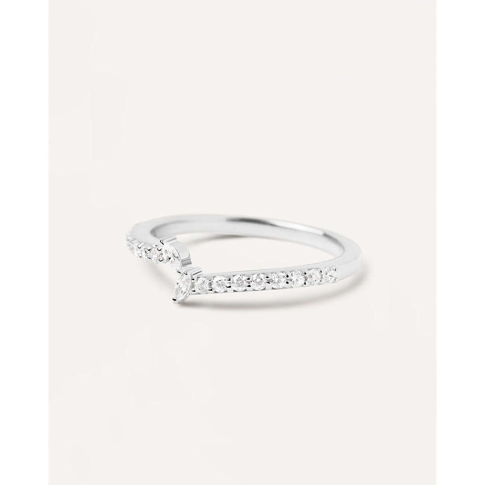 P D Paola Bague pour femme 925 Argent argent Bague