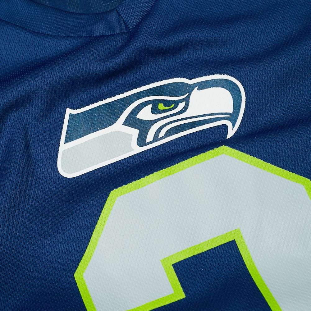 Seattle Seahawks Fanatics NFL #3 Russell Wilson Herren Trikot MSH6574NI