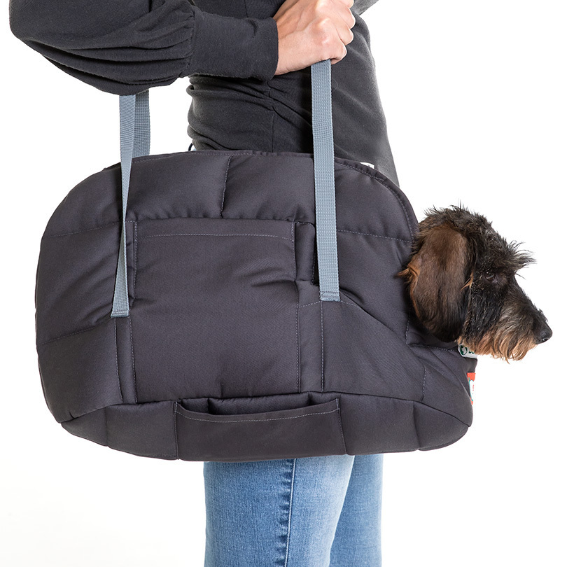 Doctor Bark Tragetaschen Doctor Bark Hundetragetasche grau XL