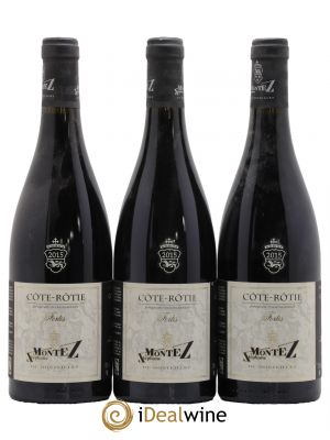 Côte-Rôtie Fortis Monteillet (Domaine du) - Stéphane Montez  2015 - Lot de 3 Bouteilles