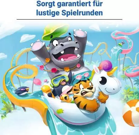 Das Nilpferd in der Achterbahn Kids - Kinderspiel ab 7 Jahren