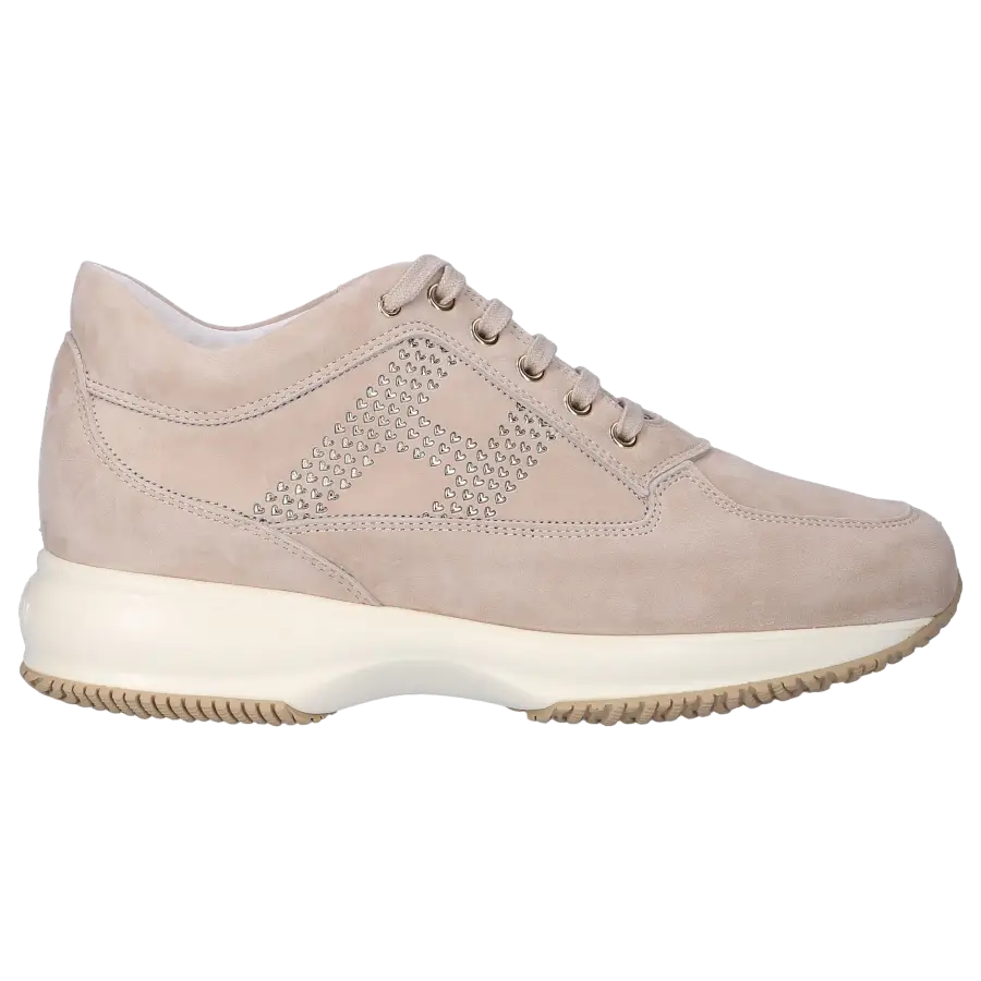 Hogan - Sneaker low 00N0S Veloursleder - beige