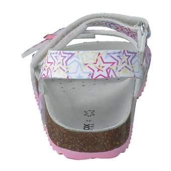 Geox J Adriel Girl Sandale in weiß