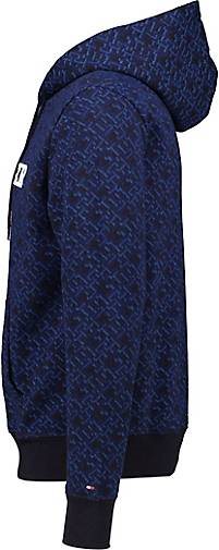 TOMMY HILFIGER Herren Hoodie AOP MONOGRAM HOODY