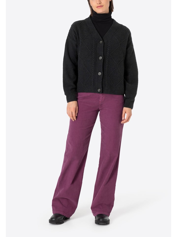 Timezone Cardigan in Schwarz günstig kaufen