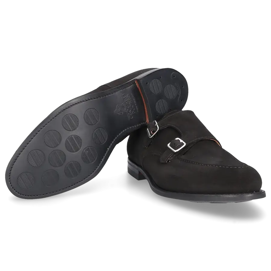 Crockett & Jones - Monk Schuhe WHITBY schwarz - schwarz