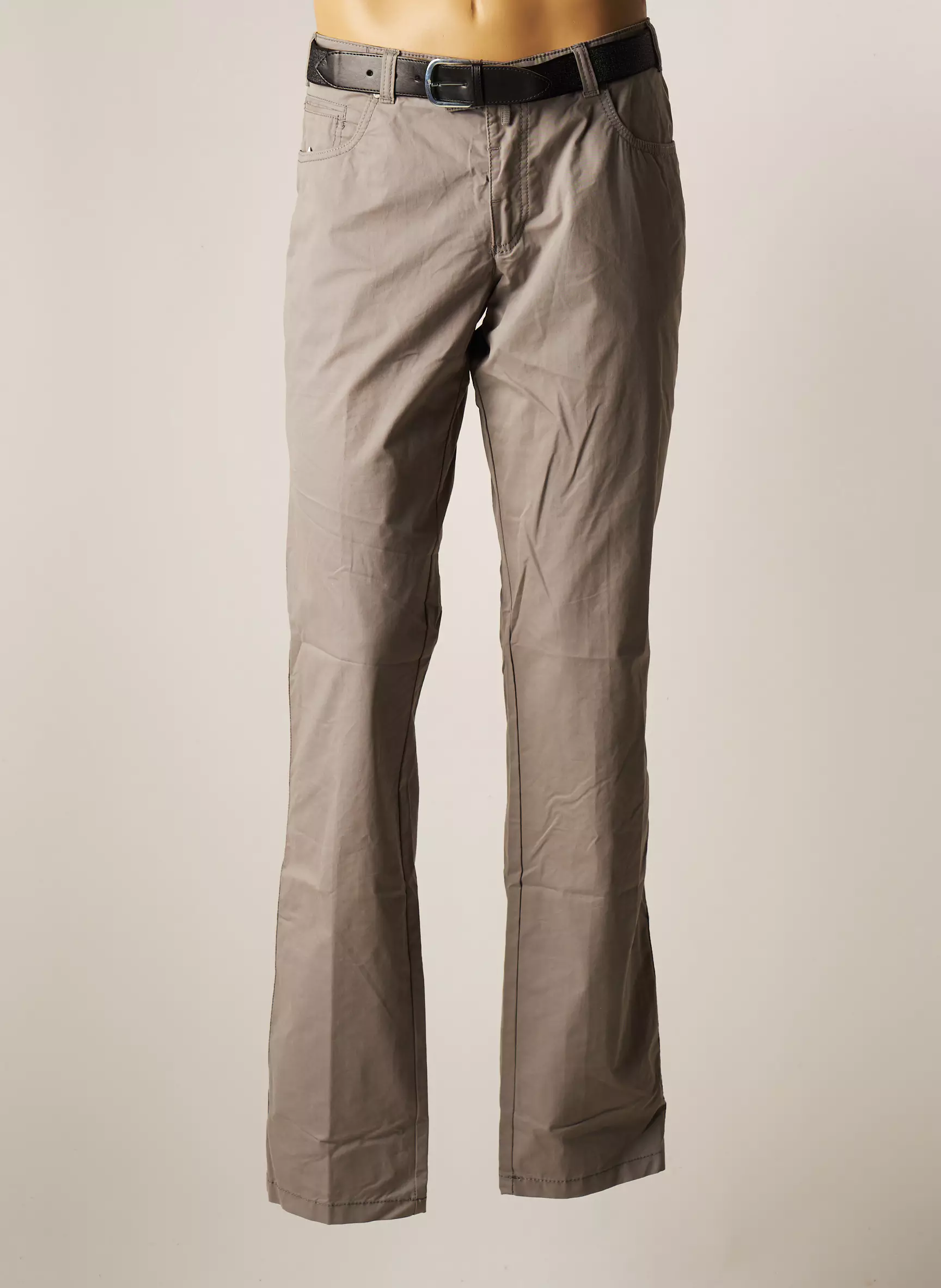 Luigi Morini Pantalons Chino Homme couleur gris