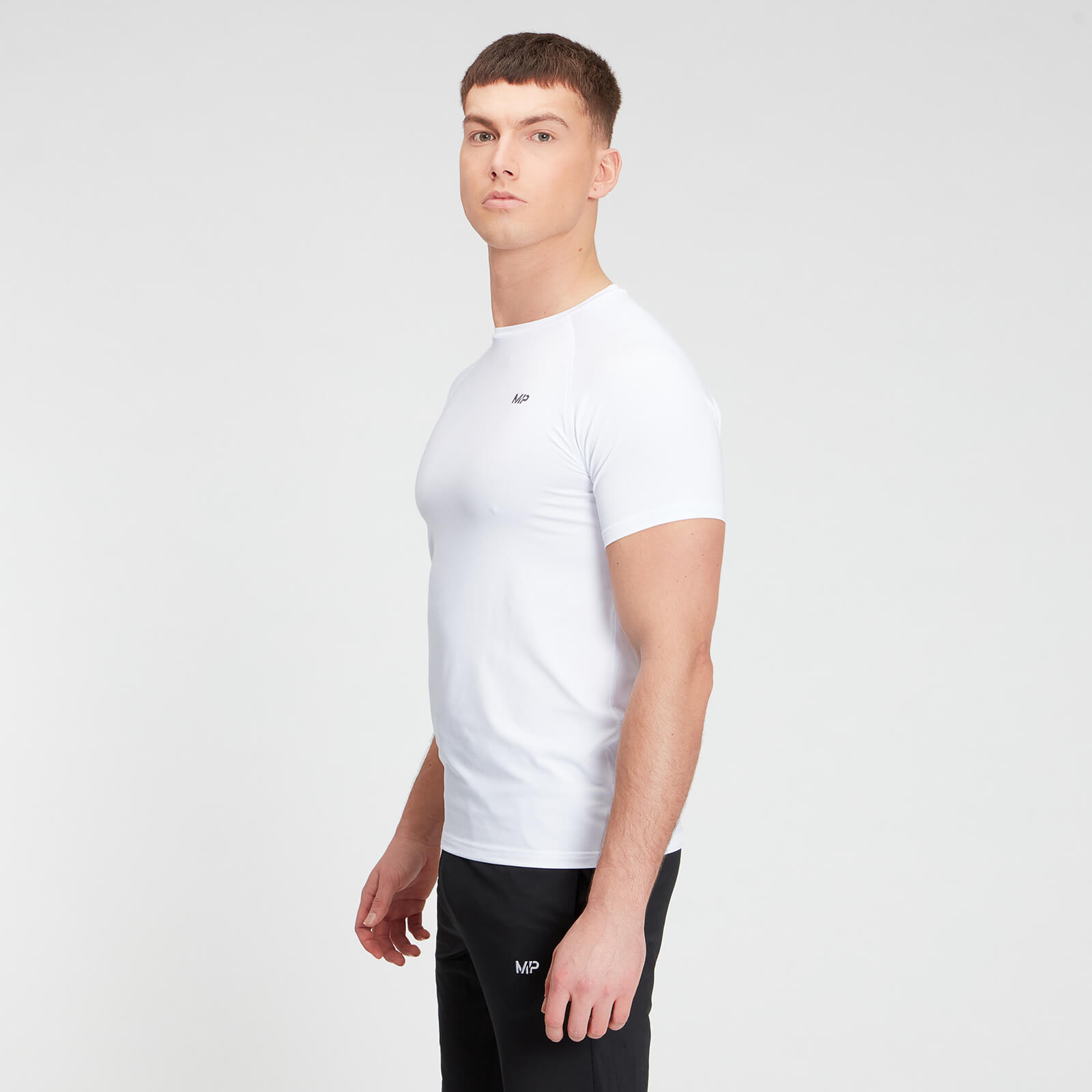 T-shirt d’entraînement MP pour hommes – Blanc