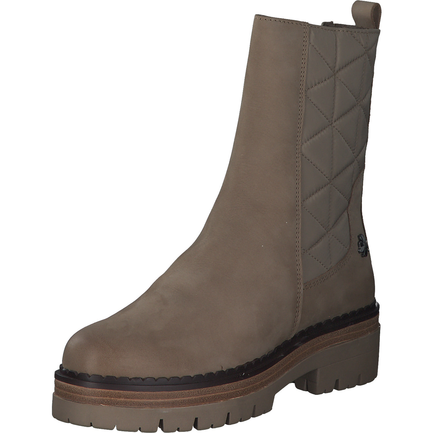 Marco Tozzi 86402, Chelsea Boots, Damen, Beige (Taupe Comb)