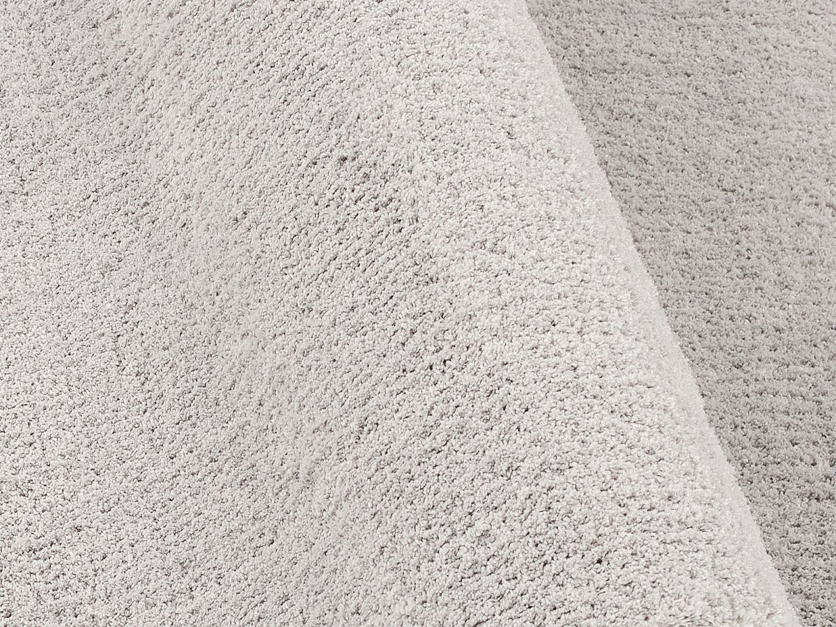 Hochflorteppich Soft Fun Grau 65 x 130 cm