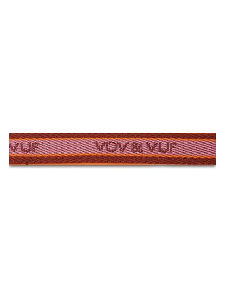 VOV & VUF Hundehalsband in Rot/ Orange günstig kaufen onesize