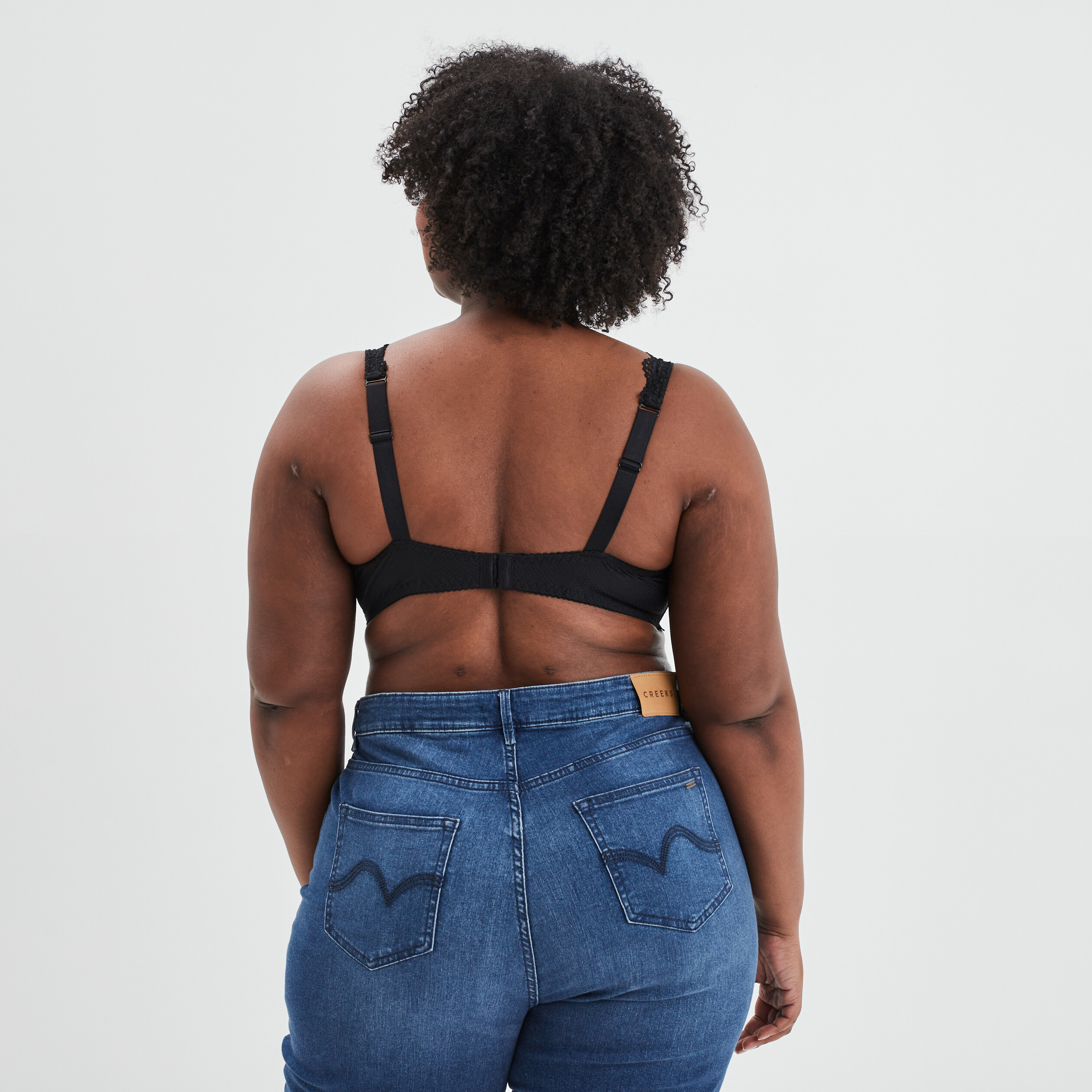 Soutien-gorge corbeille dentelle noir femme grande taille | La Halle