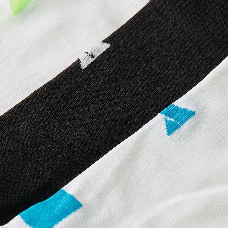 Xtreme 9 Paar Multi White Crew Radsocken