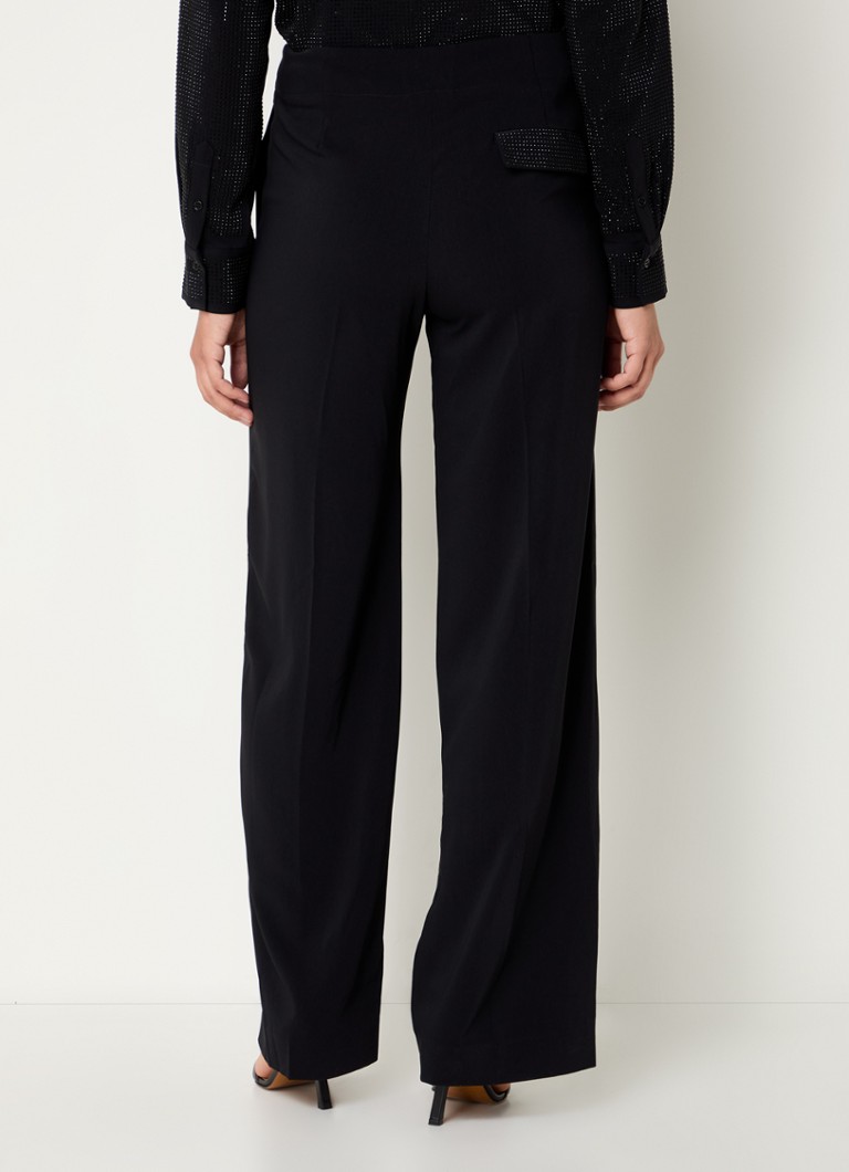 Pantalon Mos Mosh Lusan taille haute coupe droite avec clous