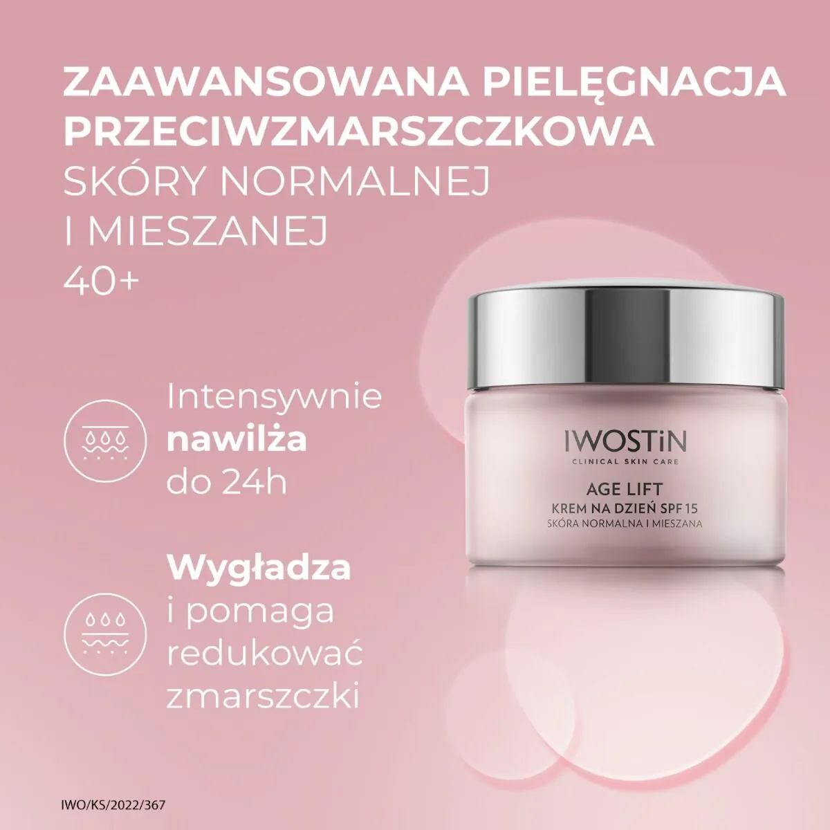 Iwostin Age Lift dnevna krema za kombinovanu kožu