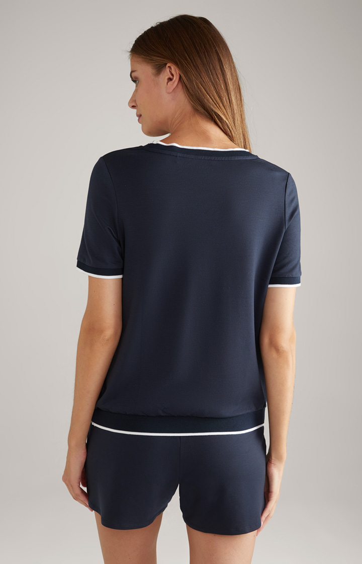 Loungewear Shirt in Navy