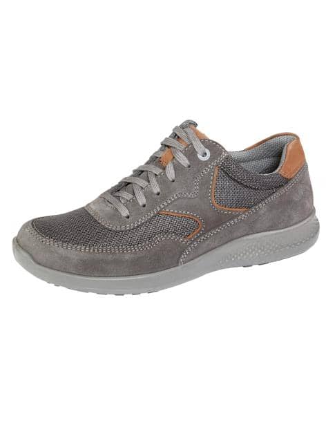 Schnürschuh mit praktischem Innenreißverschluss