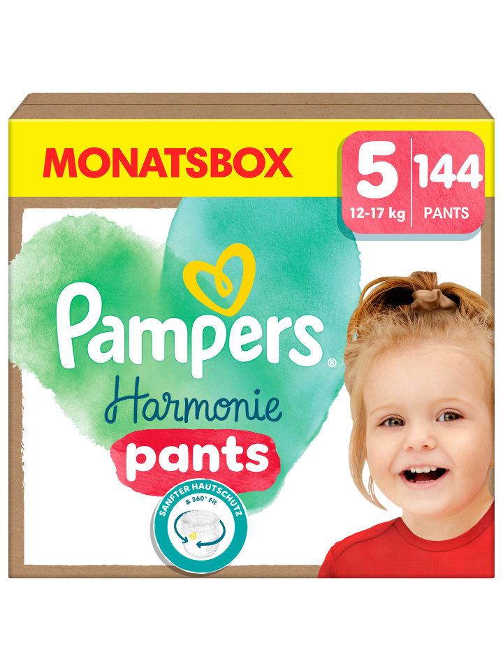 Pampers Pampers Harmonie Pants Größe 5, 144 Höschenwindeln, 12kg-17kg günstig kaufen 5