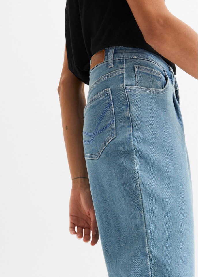 Stretch-Jeans, Barrel Shape