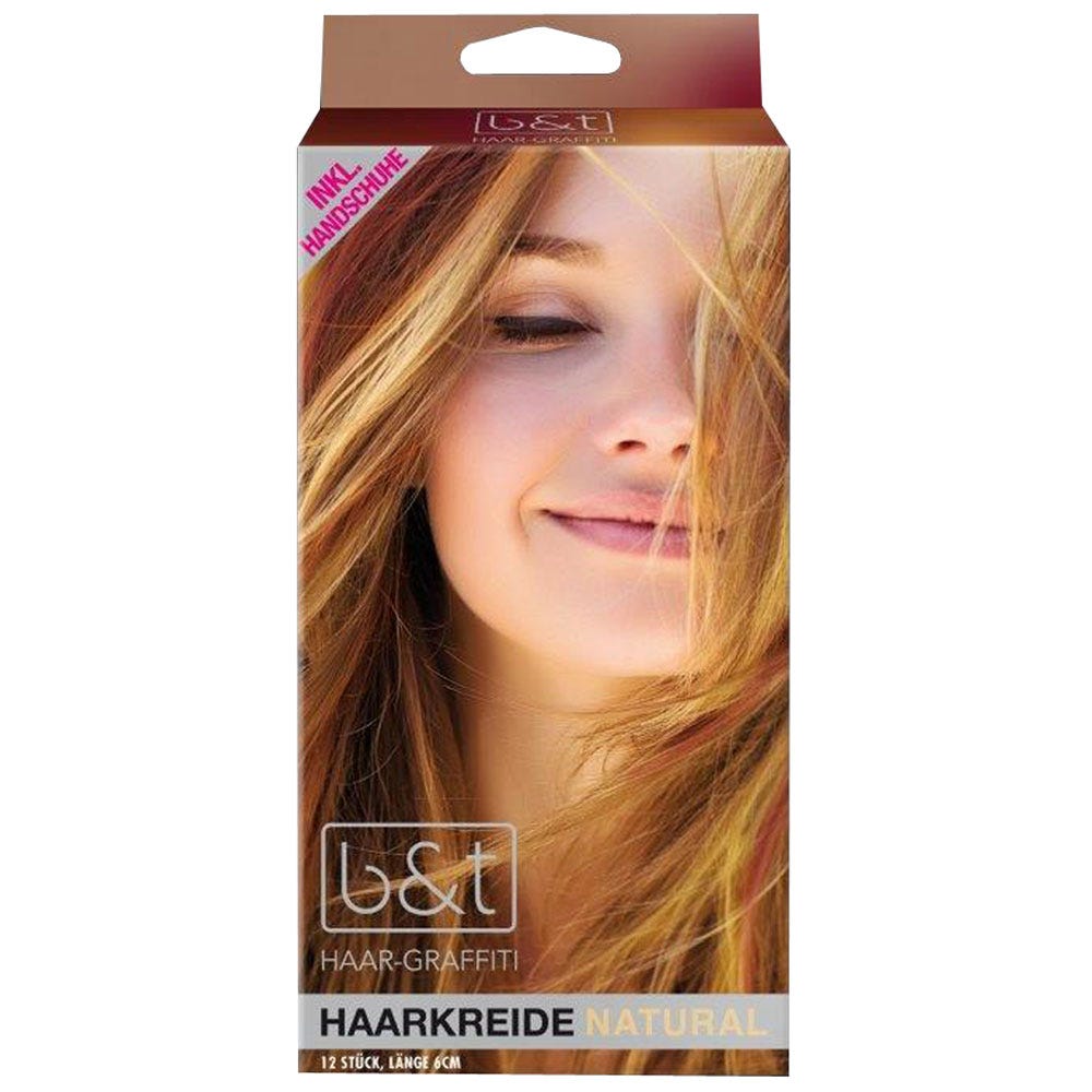 b&t Haarkreide Natur 12er