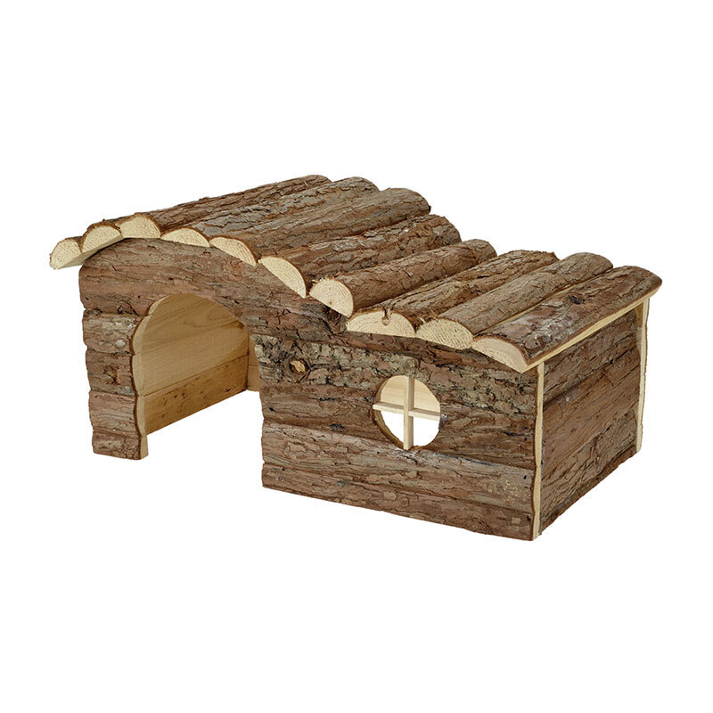 AniOne Käfigzubehör AniOne Holzhaus Paula