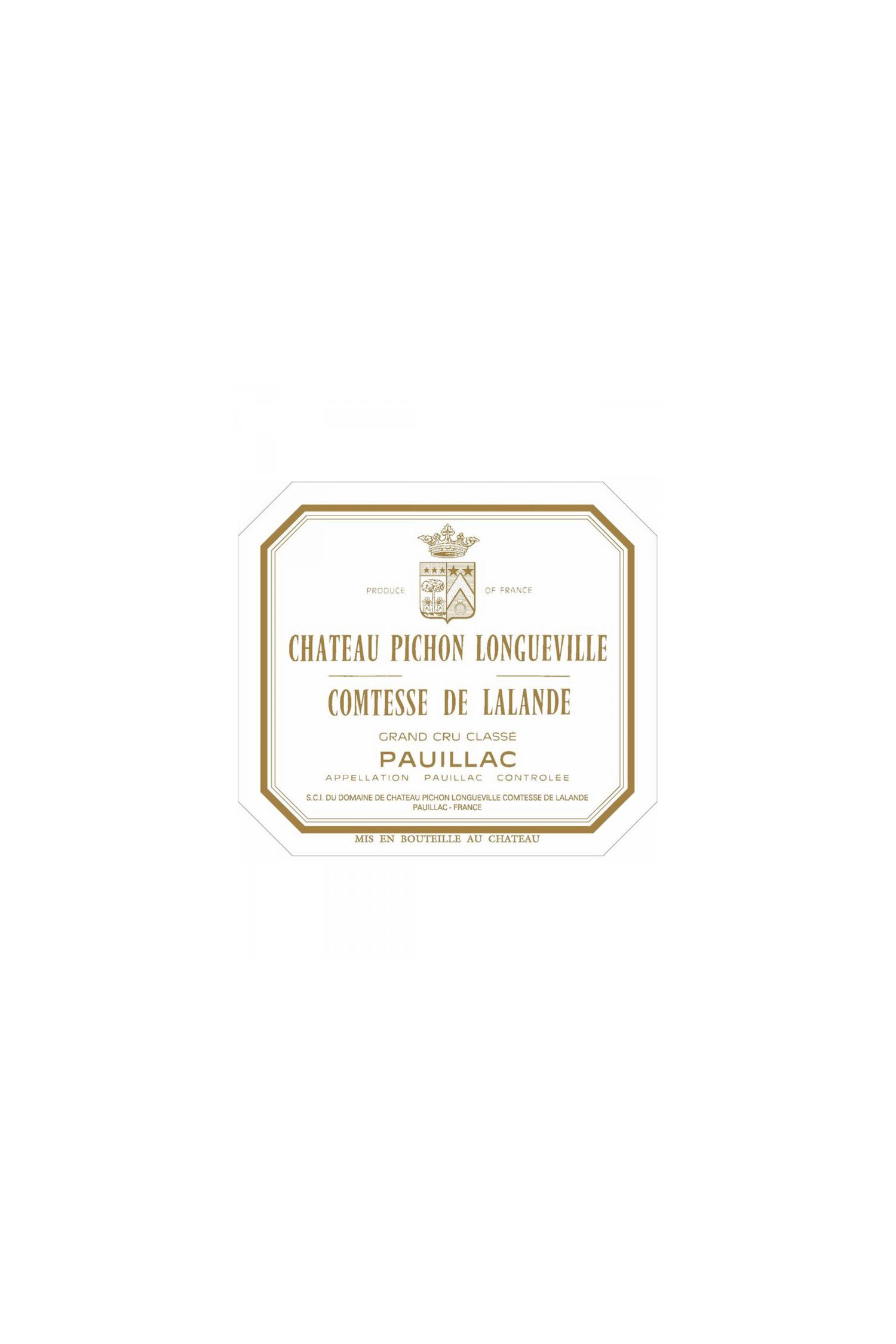 Château Pichon Longueville Comtesse De Lalande 1980, Pauillac