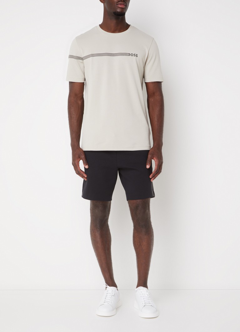 Camisa polo HUGO BOSS Tee 5 de corte regular com bordado do logotipo