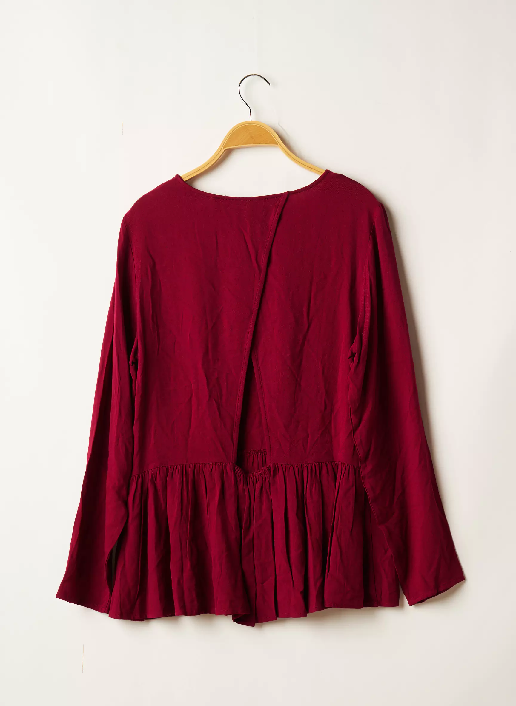 Pieces Blouses Femme couleur rouge