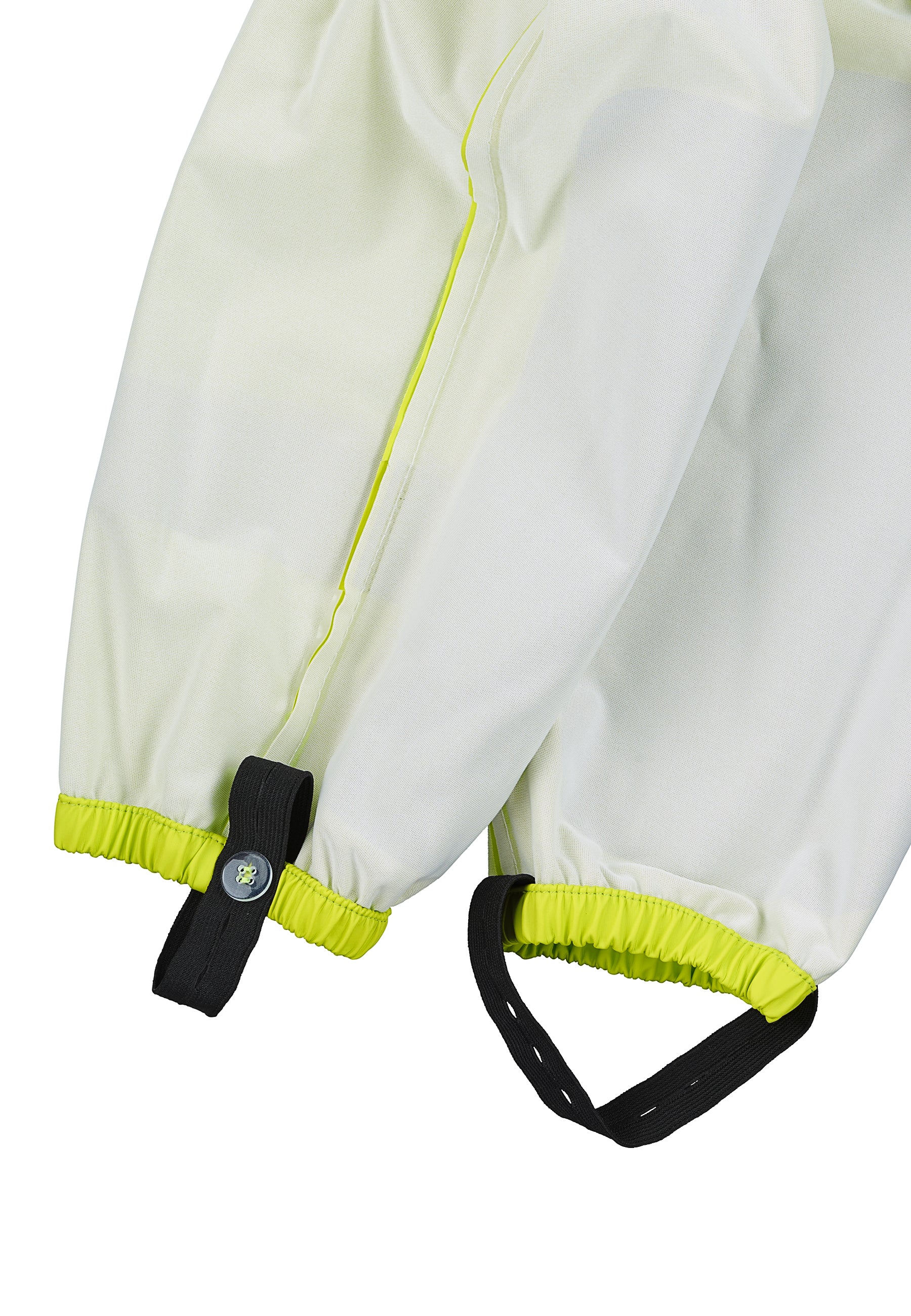 Funktions-Regenhose mit Trägern und Reflektoren