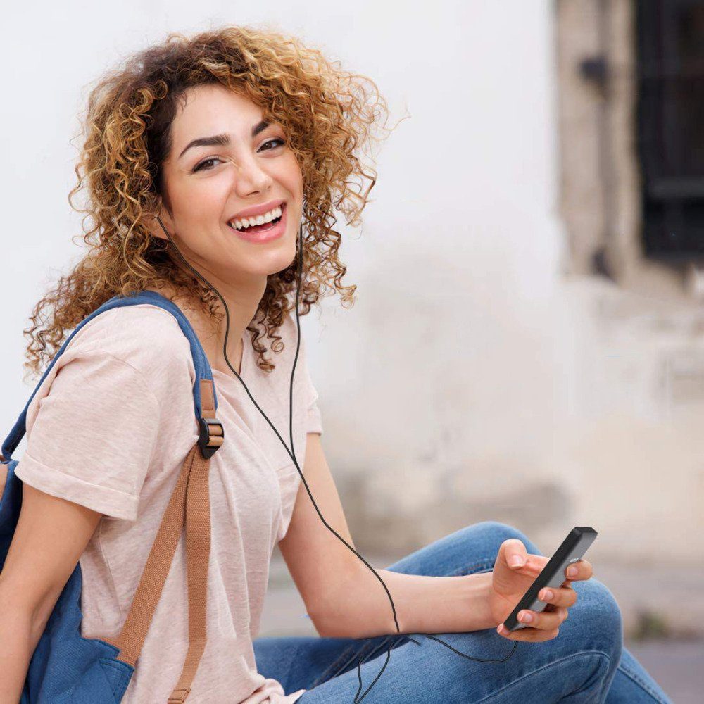 Jormftte Bluetooth,verlustfreier Klang FM-Radio MP3-Player