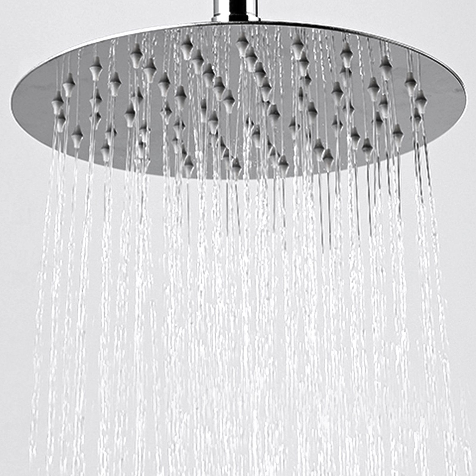 Gimisgu Kopfbrause Kopfbrause Regendusche Duschkopf Rostfrei Ultraslim 20/25/30 cm