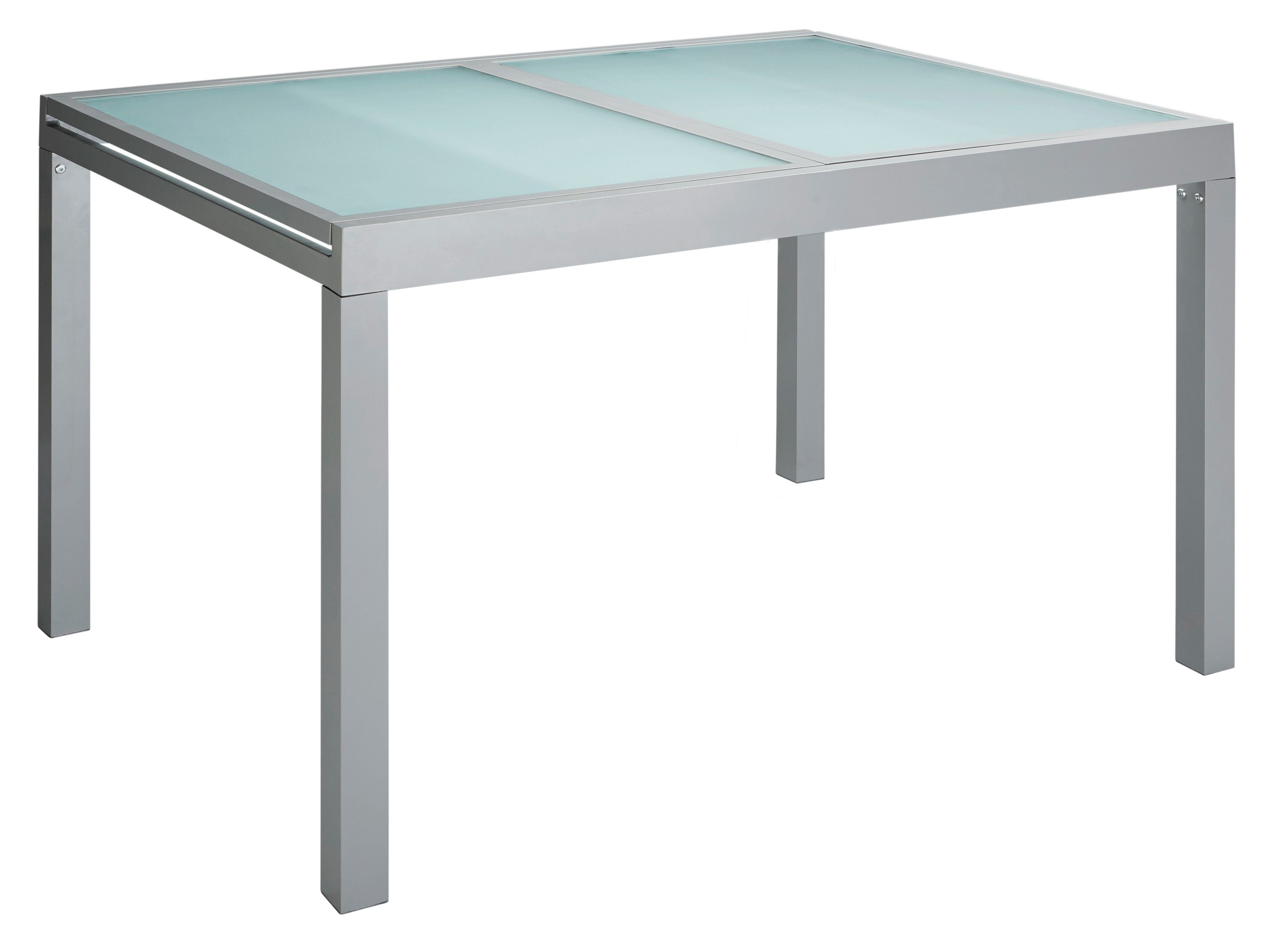 MERXX Garten-Essgruppe Lima, (Set, 7-tlg), inkl. 6 Sesseln und ausziehbarem Tisch (120 - 180 cm)