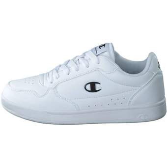 Champion New Court Low Sneaker in weiß